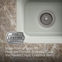 NorthlandE 15'' undermount single-bowl bar sink - image 8