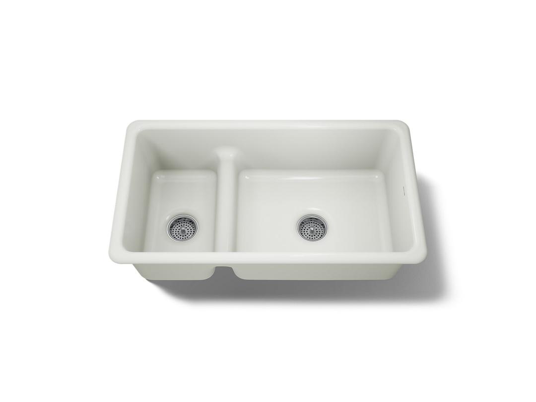 Kohler | Iron/Tones | Drop In Kitchen Sink - Dune by Kohler