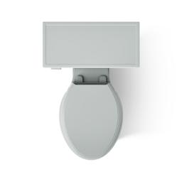 Memoirs Stately Two-piece elongated with concealed trapway, 1.28 gpf - image 5