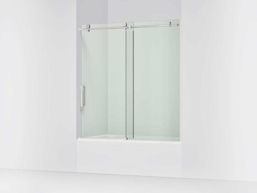 Kohler | Composed | Shower Door - Bright Polished Silver by Kohler