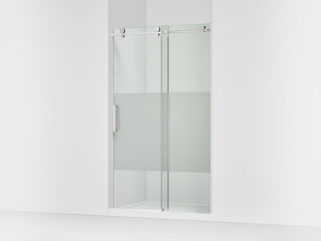 Kohler | Composed | Shower Door - Bright Polished Silver by Kohler