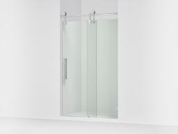 ArtifactsE 80-7/8'' H sliding shower door with 3/8''-thick glass - Polished Chrome - image 1