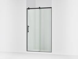 Kohler Rely 77'' H sliding shower door with 3/8''-thick glass - Matte Black - image 1