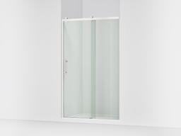 Kohler Rely 77'' H sliding shower door with 3/8''-thick glass - Bright Polished Silver - image 1