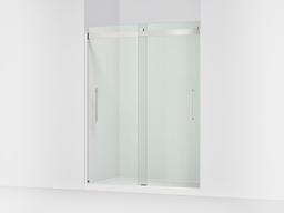 Kohler Levity Plus Frameless sliding shower door, 77-9/16'' H x 56-5/8 - 59-5/8'' W, with 5/16''-thick Crystal Clear glass - Bright Polished Silver - image 1