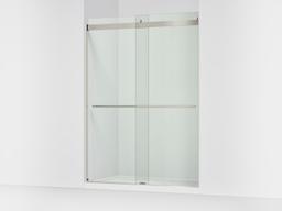 Kohler Levity Plus 81-5/8'' H sliding shower door with 3/8''-thick glass - Anodized Brushed Nickel - image 1