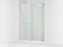 Kohler Levity Plus 81-5/8'' H sliding shower door with 3/8''-thick glass - Bright Polished Silver - image 1