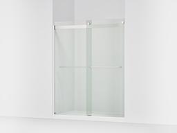 Kohler Levity 74'' H sliding shower door with 1/4''-thick glass - Bright Silver - image 1