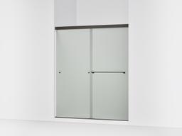 Revel Sliding shower door, 70'' H x 56-5/8 - 59-5/8'' W, with 1/4'' thick Frosted glass - image 1