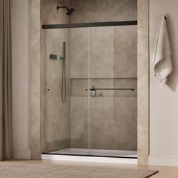 Kohler | Revel | Sliding Shower Door - Anodized Dark Bronze - image 2