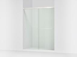 Revel 76'' H sliding shower door with 5/16''-thick glass - image 1