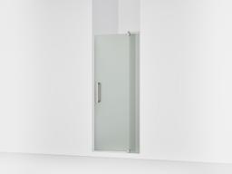 Kohler Revel Pivot shower door, 70'' H x 27-5/16 - 31-1/8'' W, with 1/4'' thick Frosted glass - Anodized Brushed Nickel - image 1