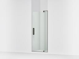Kohler Revel Pivot shower door, 70'' H x 31-1/8 - 36'' W, with 1/4'' thick Crystal Clear glass - Anodized Dark Bronze - image 1