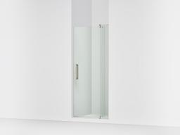 Kohler Revel Pivot shower door, 70'' H x 27-5/16 - 31-1/8'' W, with 1/4'' thick Crystal Clear glass - Anodized Brushed Nickel - image 1