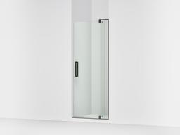 Kohler Revel Pivot shower door, 74'' H x 31-1/8 - 36'' W, with 5/16'' thick Crystal Clear glass - Anodized Dark Bronze - image 1