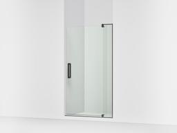 Kohler Revel Pivot shower door, 70'' H x 39-1/8 - 44'' W, with 5/16'' thick Crystal Clear glass - Anodized Dark Bronze - image 1