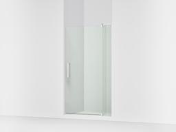 Kohler Revel Pivot shower door, 70'' H x 39-1/8 - 44'' W, with 5/16'' thick Crystal Clear glass - Bright Polished Silver - image 1