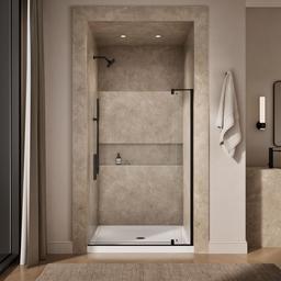 Kohler | Revel | Pivot Shower Door - Anodized Dark Bronze - image 4