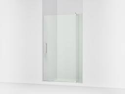 Kohler Revel Pivot shower door, 74'' H x 43-1/8 - 48'' W, with 5/16'' thick Crystal Clear glass - Bright Polished Silver - image 1