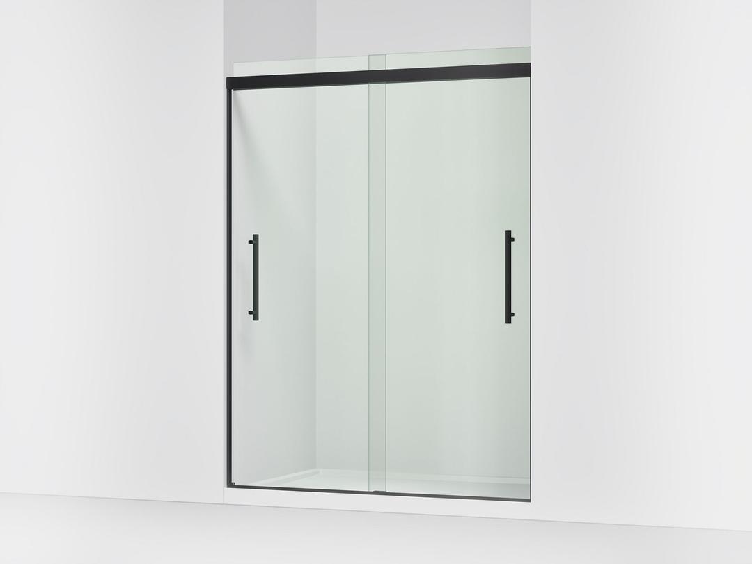 Kohler | Pleat | Sliding Shower Door - Matte Black by Kohler