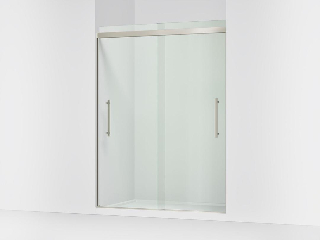 Kohler | Pleat | Sliding Shower Door - Anodized Brushed Nickel by Kohler