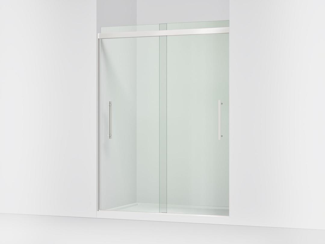 Kohler | Pleat | Sliding Shower Door - Bright Polished Silver by Kohler
