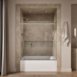 Kohler | Pleat | Shower Door - Anodized Brushed Nickel - image 4