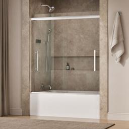 Kohler | Pleat | Sliding Shower Door - Bright Polished Silver - image 2