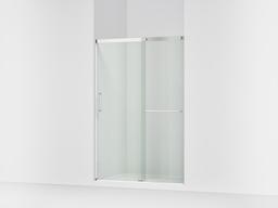 Kohler Elate Sliding shower door, 70-1/2'' H x 44-1/4 - 47-5/8'' W, with 1/4'' thick Crystal Clear glass - Bright Silver - image 1