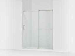 Kohler Elate Sliding shower door, 70-1/2'' H x 56-1/4 - 59-5/8'' W, with 1/4'' thick Crystal Clear glass - Matte Nickel - image 1