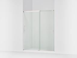 Kohler Elate Sliding shower door, 70-1/2'' H x 56-1/4 - 59-5/8'' W, with 1/4'' thick Crystal Clear glass - Bright Silver - image 1