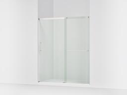 Kohler Elate Tall 75-1/2'' H sliding shower door with 5/16''-thick glass - Bright Silver - image 1
