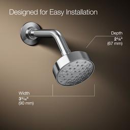 Awaken G90 Single-function showerhead, 1.5 gpm - Polished Chrome - image 3