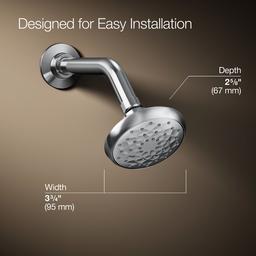 Awaken B90 Single-function showerhead, 1.5 gpm - Polished Chrome - image 3