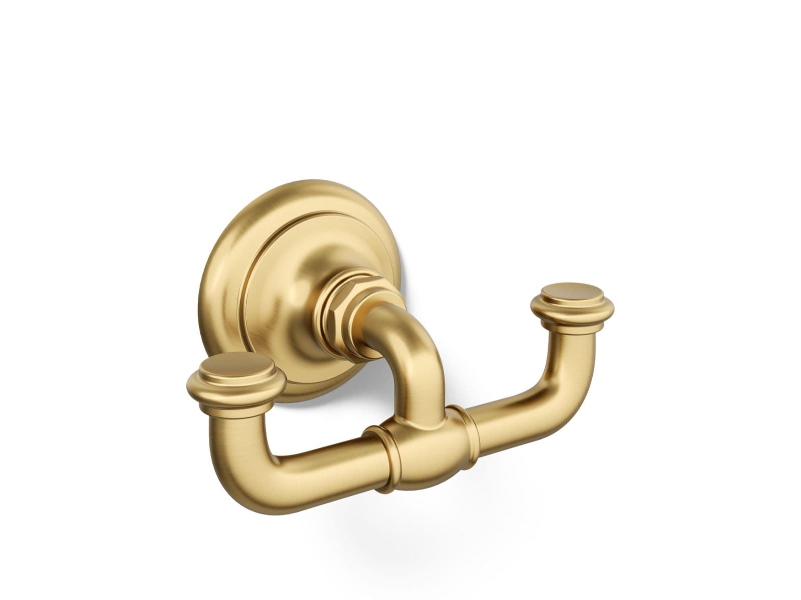 Kohler | Artifacts | Robe Hook - Vibrant Brushed Moderne Brass by Kohler