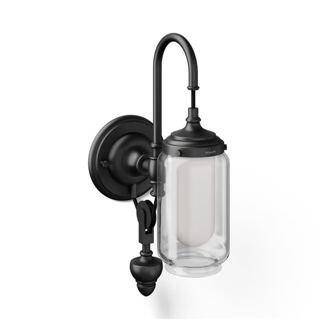Kohler | Artifacts | Wall Torchier - Matte Black