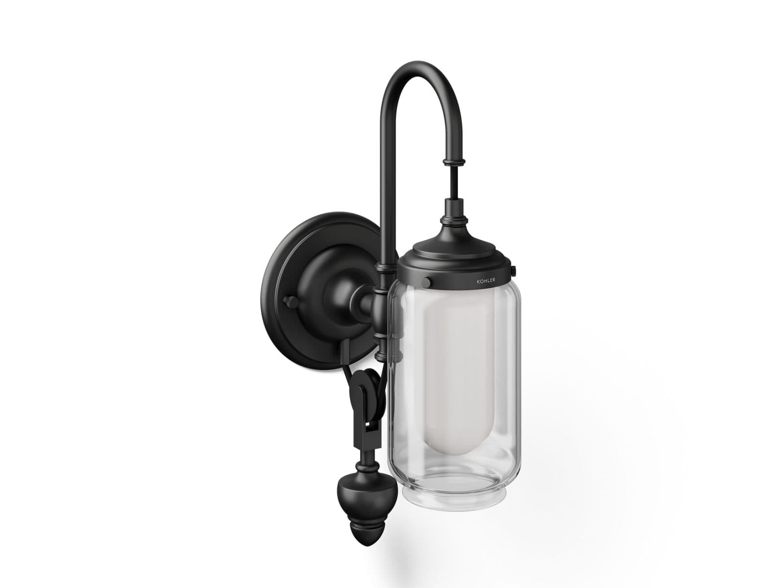 Kohler | Artifacts | Wall Torchier - Matte Black by Kohler