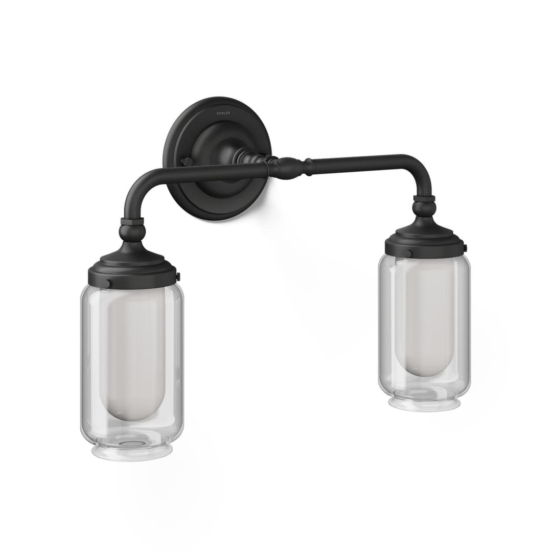 Kohler | Artifacts | Wall Sconce - Matte Black by Kohler