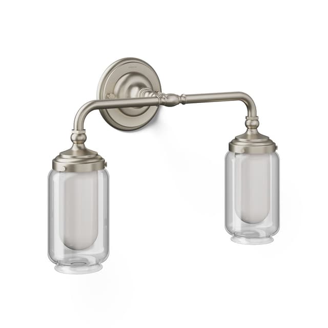 Kohler | Artifacts | Vanity Light - Brushed Nickel