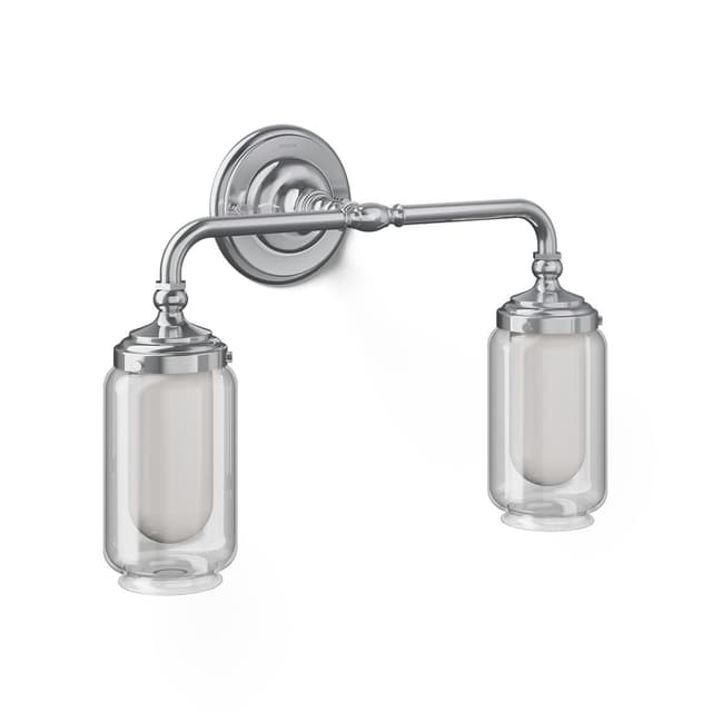 Kohler | Artifacts | Vanity Light - Polished Chrome