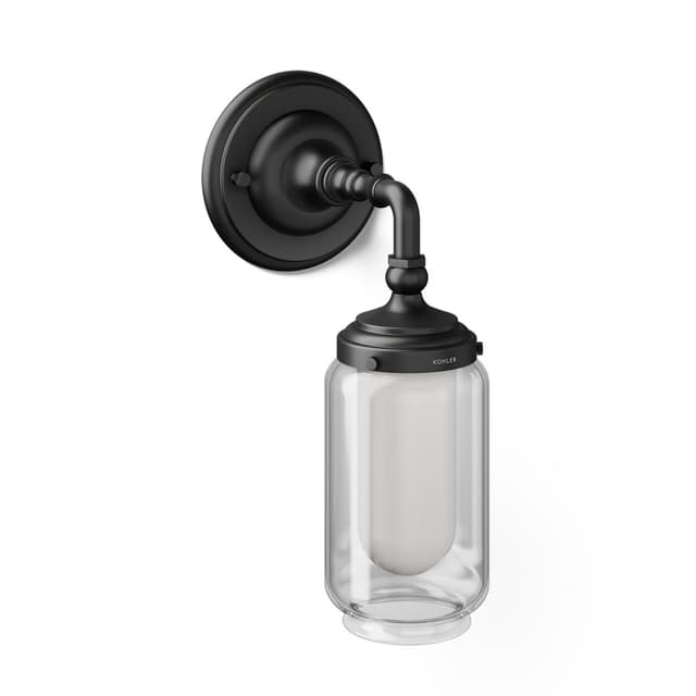 Kohler | Artifacts | Wall Torchier - Matte Black