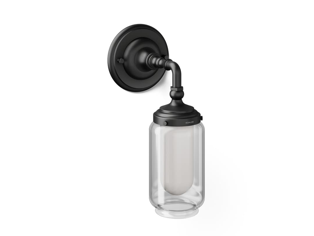 Kohler | Artifacts | Wall Torchier - Matte Black by Kohler