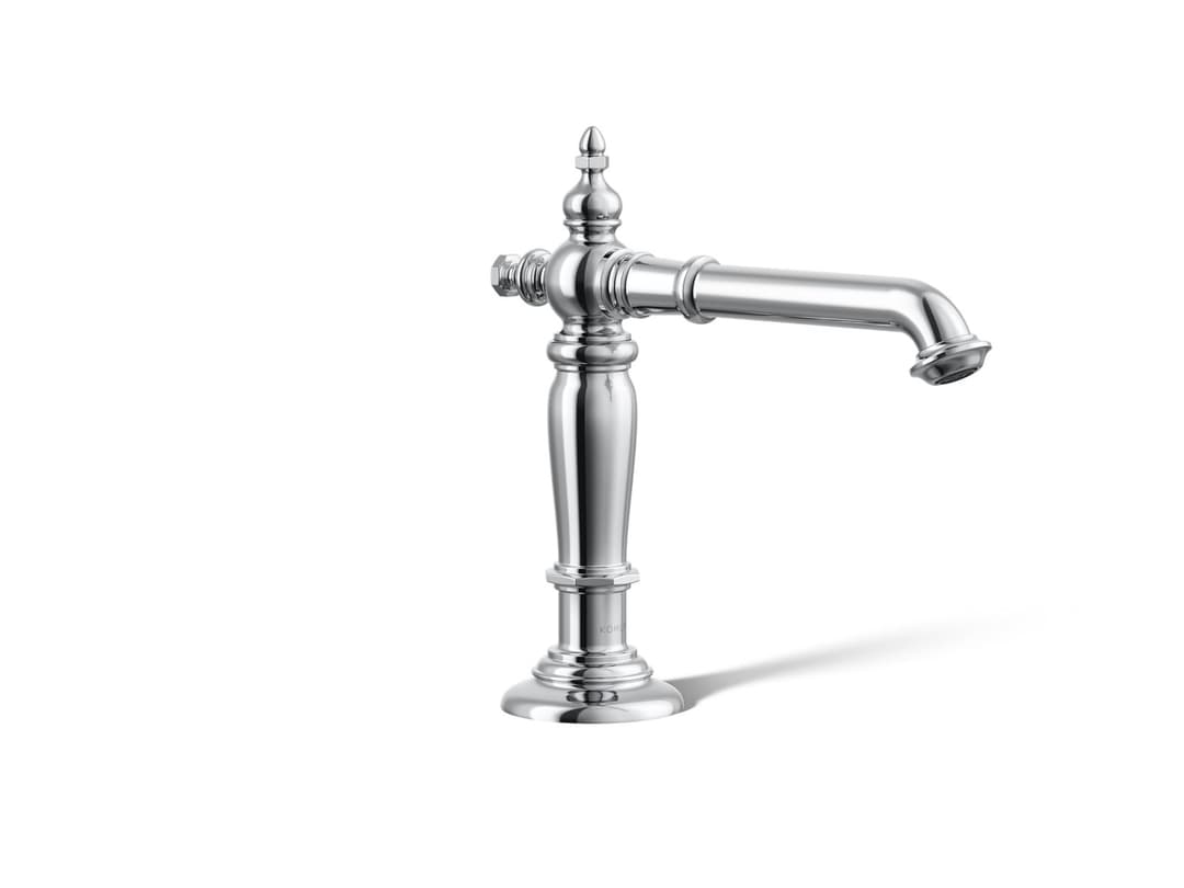 Kohler Artifacts Bathroom sink faucet spout with Column design, 1.2 gpm - Polished Chrome by Kohler
