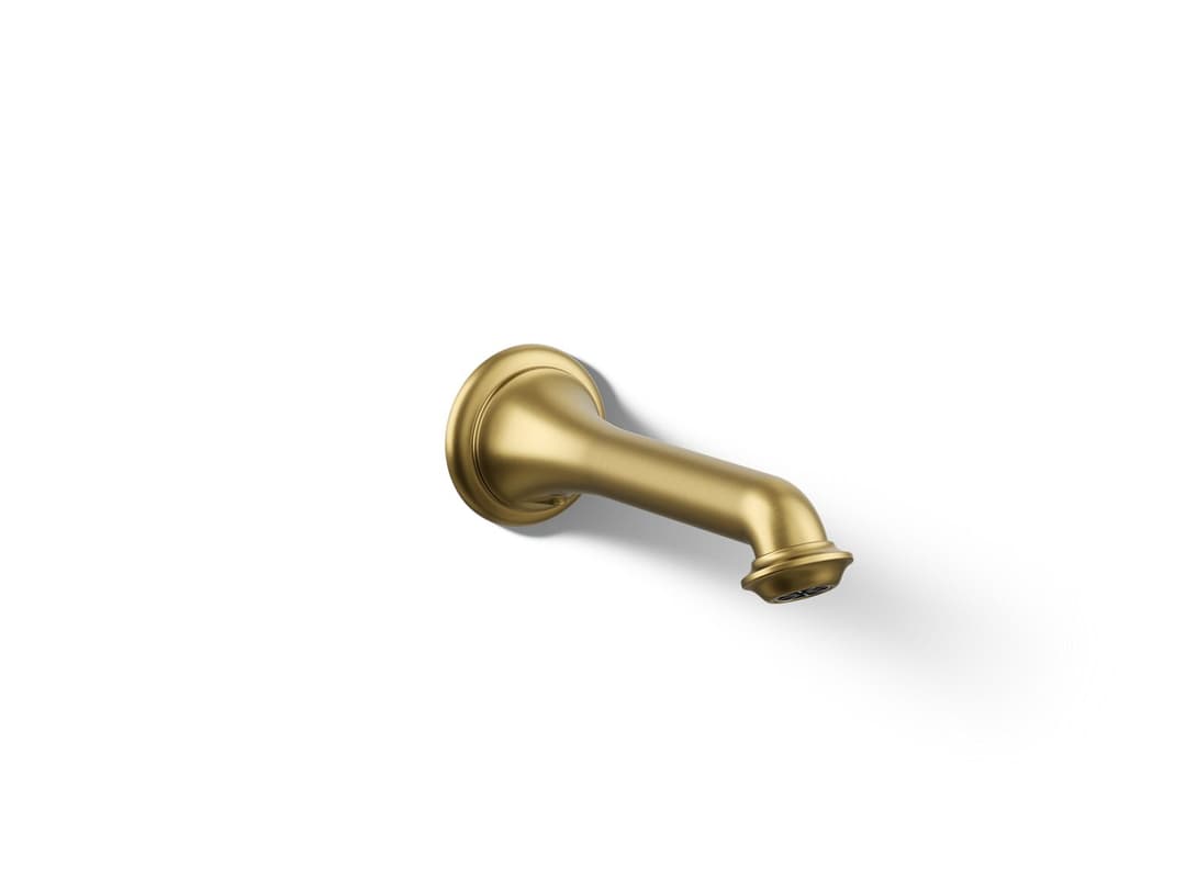 Kohler Artifacts Wall-mount bath spout with turned design - Oil Rubbed Bronze by Kohler