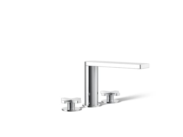 Kohler Composed Deck-mount bath faucet with cross handles - Polished Chrome