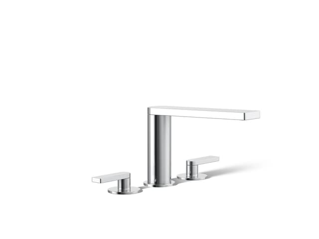 Kohler Composed Deck-mount bath faucet with lever handles - Polished Chrome