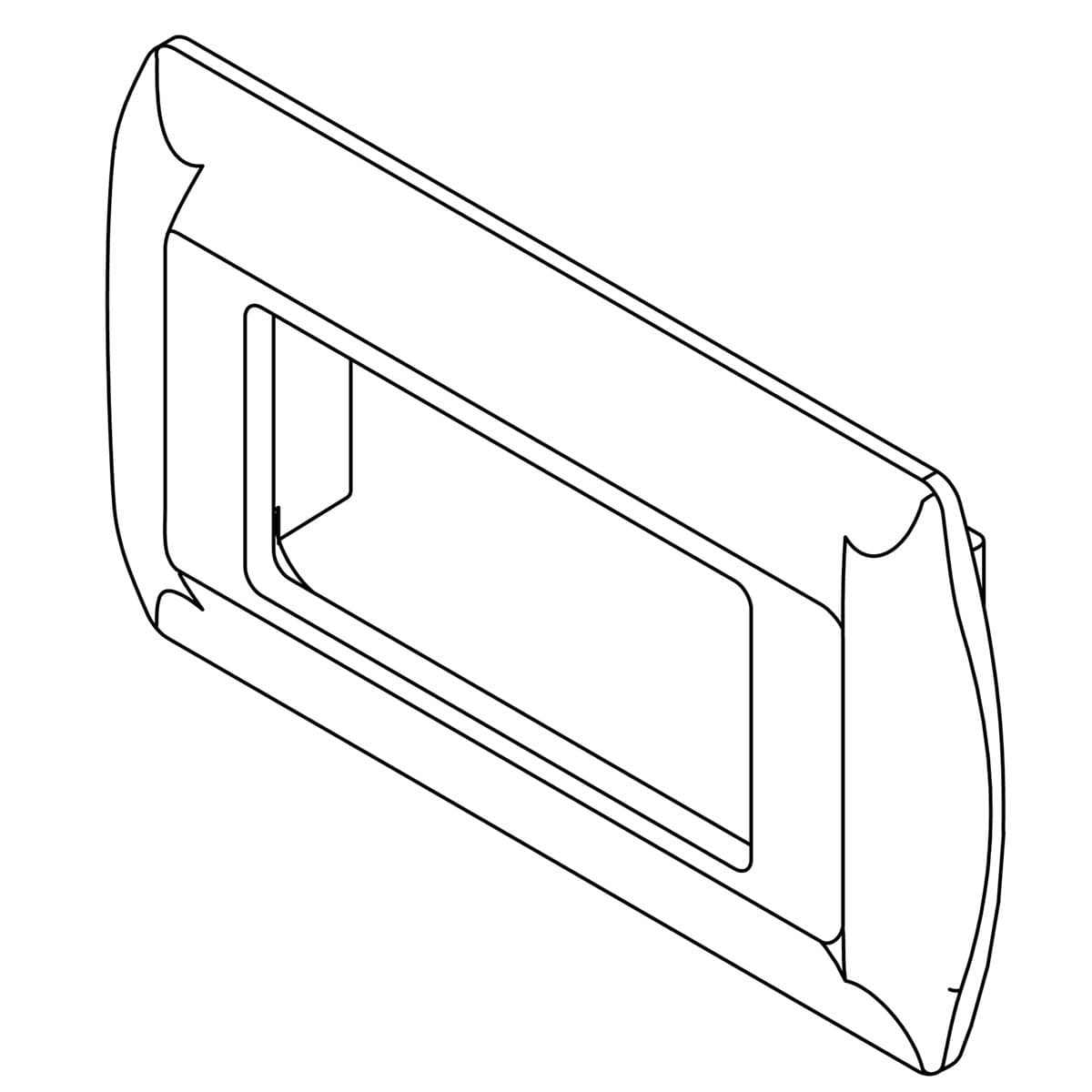 Kohler Genuine Parts Bezel, I.R. Sensor - Brushed Chrome by Kohler Genuine Parts