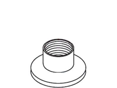 Kohler Genuine Parts Escutcheon - Polished Nickel by Kohler Genuine Parts