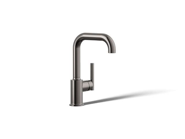 Kohler Purist Single-handle bar sink faucet - Vibrant Titanium