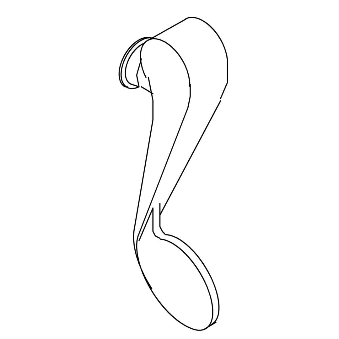 Kohler Genuine Parts Handle, Lever - French Gold by Kohler Genuine Parts